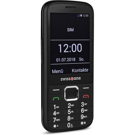 swisstone BBM 570 Handy Schwarz | Bluetooth | 3 Megapixel Kamera | 3G