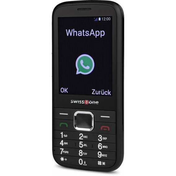 swisstone BBM 570 Handy Schwarz | Bluetooth | 3 Megapixel Kamera | 3G