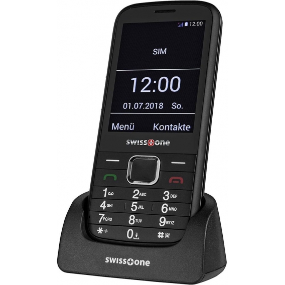 swisstone BBM 570 Handy Schwarz | Bluetooth | 3 Megapixel Kamera | 3G