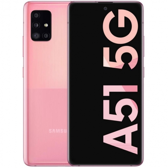 Samsung Galaxy A51 A516 5G 128 GB / 6 GB - Smartphone - prism cube pink