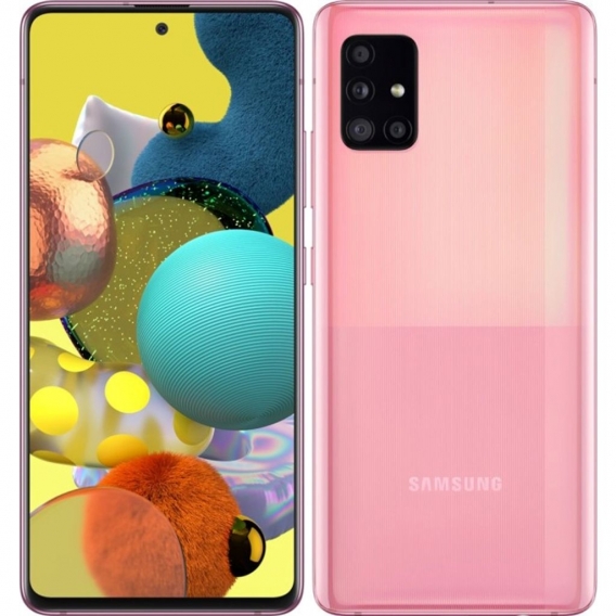 Samsung Galaxy A51 A516 5G 128 GB / 6 GB - Smartphone - prism cube pink