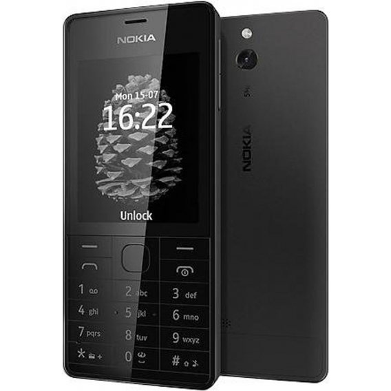 Nokia 515 Tastenhandy schwarz (ohne Simlock, mit Branding)