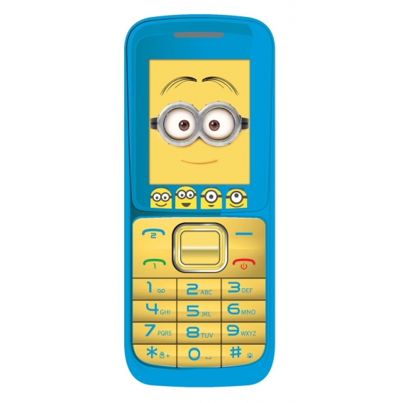 Lexibook Minions Quadband Kinder Handy GSM20DES - 105x45x13 mm