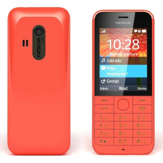 Nokia 220 Rot MP3 Radio Kamera Bluetooth microSD TastenHandy