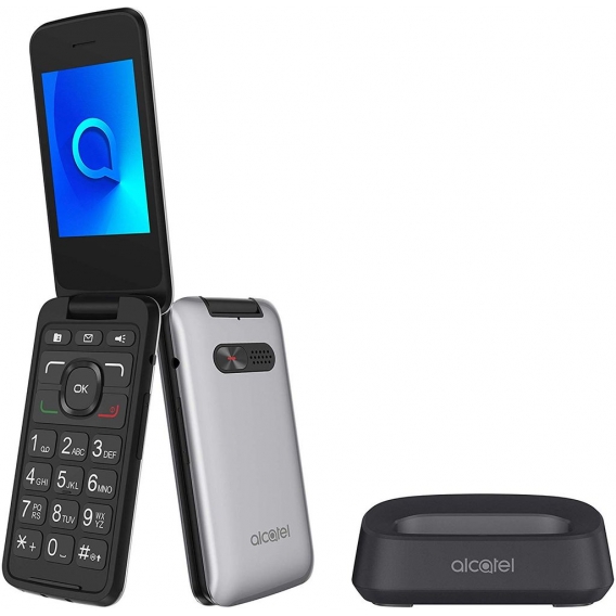 Alcatel 3026X-2BALWE1 30.26, Mobilephone, 256 Mb Metallic Silber "wie neu"