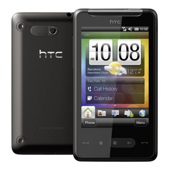 HTC HD mini T5555 Black Schwarz Windows Mobile UK 3G Smartphone Ohne Simlock