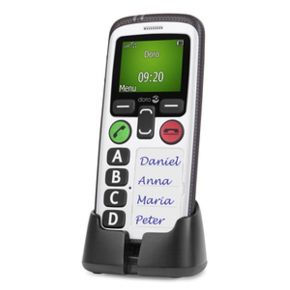 Doro Secure 580 100g Schwarz - Weiß - Mobiltelefon