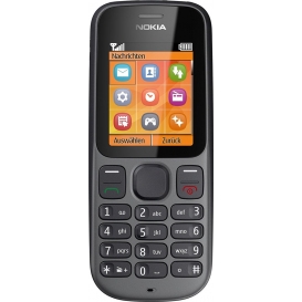 More about Nokia 100 Handy 4,6 cm (1,8 Zoll) Display, Radio) phantom schwarz, Farbe:schwarz, Zustand:Neu in