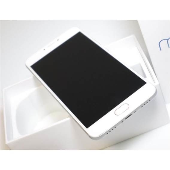 MEIZU Smartphone M3 Note Dual-SIM 16 GB 5,5-Zoll-Bildschirm 4G Weiß/Silber