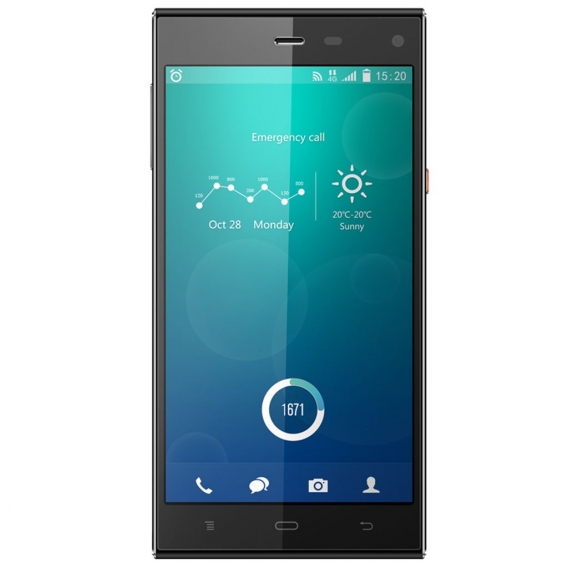 Phicomm Passion schwarz [5"" Full HD Display, 1,5 GHz Octa-Core CPU, 13 MP Kamera, Android 4.4 KitKat]