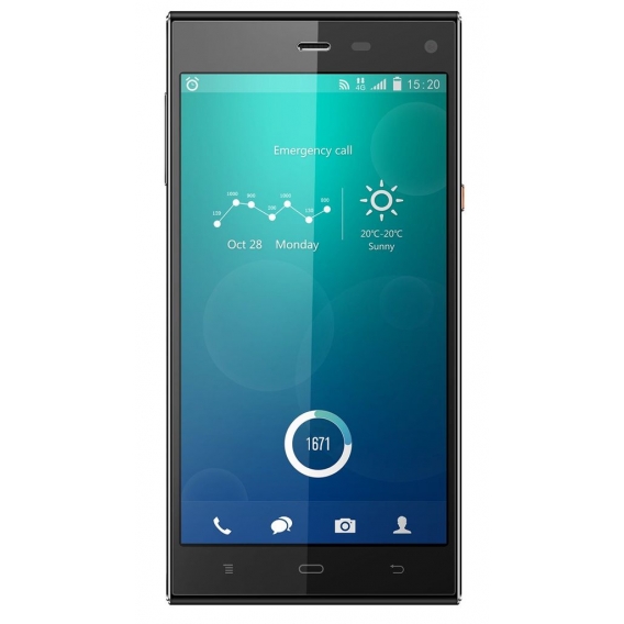 Phicomm Passion schwarz [5"" Full HD Display, 1,5 GHz Octa-Core CPU, 13 MP Kamera, Android 4.4 KitKat]