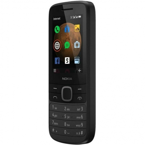 Nokia 225 4G Dual-SIM Mobiltelefon 2.4" Display Bluetooth MP3 Radio TA-1316 2020