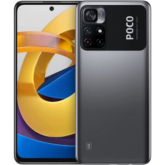 POCO M4 Pro 5G Smartphone 4GB 64GB, 6.43" 90Hz AMOLED DotDisplay, 64MP Triple Kamera, 5000mAh