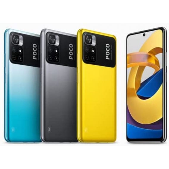 POCO M4 Pro 5G Smartphone 4GB 64GB, 6.43" 90Hz AMOLED DotDisplay, 64MP Triple Kamera, 5000mAh