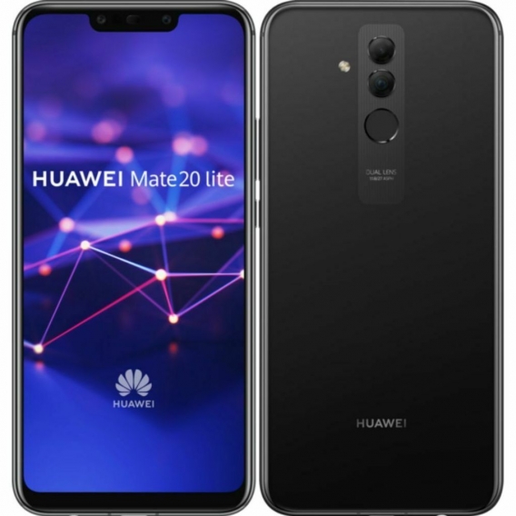 Huawei Mate 20 Lite SNE-LX1 64GB LTE Smartphone Black