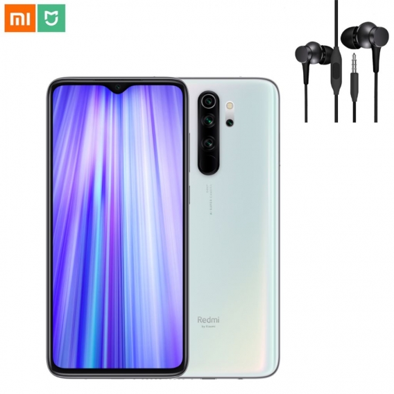 Xiaomi Redmi Note 8 Pro Handy Global Version 6,53 Zoll 64MP Quad Rückfahrkamera 6GB 64GB NFC 4500mAh Helio G90T Octa Core 4G Sma