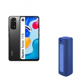 More about Xiaomi Redmi Note 11S 5G  Smartphone 4GB/64GB Handys Schwarz mit Mi Portable Bluetooth Speaker 16W, blau