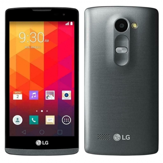 LG Leon 4G LTE H340n 8GB Android Smartphone Titan Grau Neu in