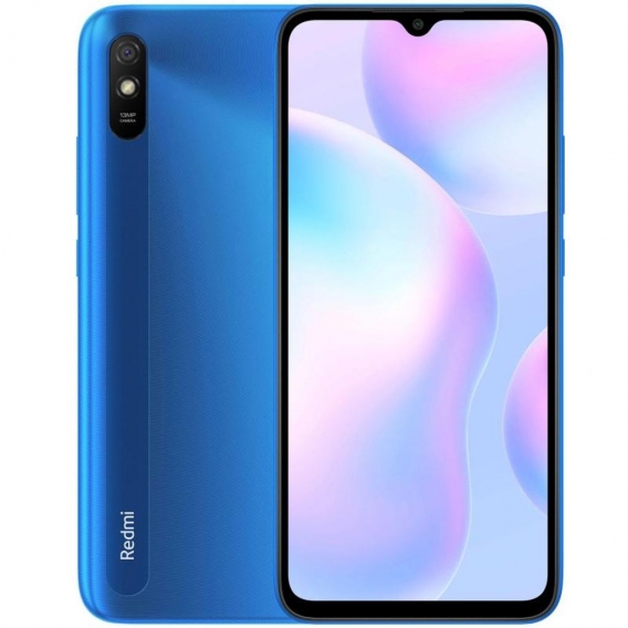 TIM Redmi 9A, 16,6 cm (6.53 Zoll), 1600 x 720 Pixel, 2 GB, 32 GB, 13 MP, Blau