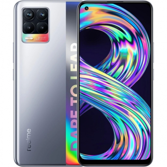 Realme 8 128 GB / 8 GB - Smartphone - cyber silver