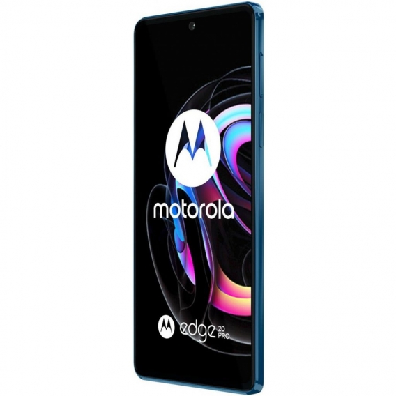 Motorola XT2153-1 Edge 20 Pro 5G 256 GB / 12 GB - Smartphone -  blue vegan leather