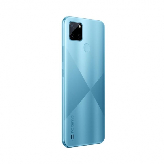 realme C21-Y 32GB, Handy ,Cross Blue, Android 11, Dual SIM, 3 GB DDR4X