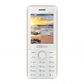 More about MaxCom MM136, Balken, Dual-SIM, 6,1 cm (2.4 Zoll), 0,3 MP, 600 mAh, Silber, Weiß