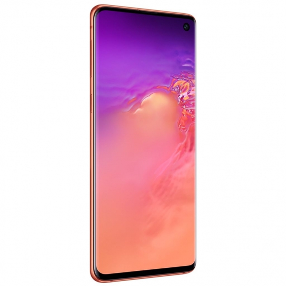 Samsung Galaxy S10 SM-G973U 128GB 8GB Smartphone Handy Flamingo Pink (Ohne Simlock) Single-SIM