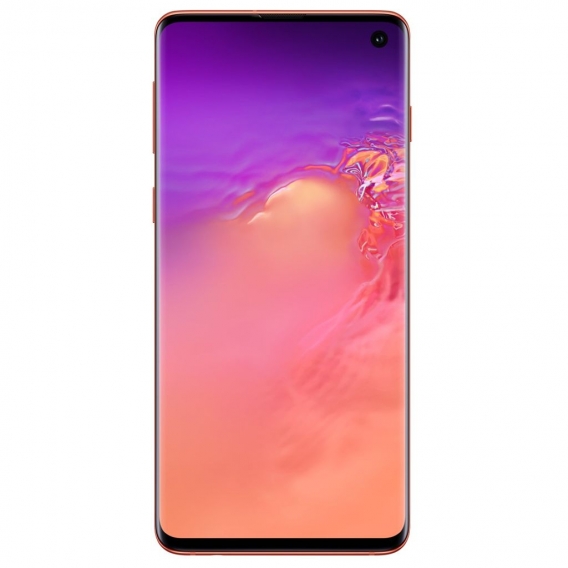 Samsung Galaxy S10 SM-G973U 128GB 8GB Smartphone Handy Flamingo Pink (Ohne Simlock) Single-SIM