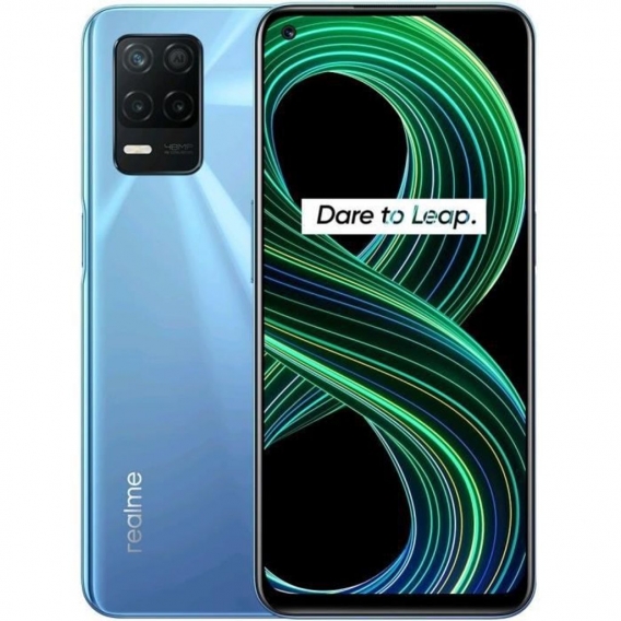 REALME 8 5G Mobile RMX 3241 blau 64 GB