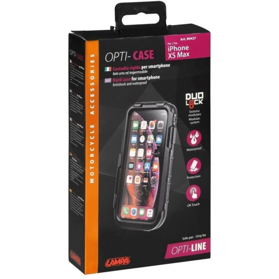 Optiline Lampa Opti Case iPhone XS Max Black