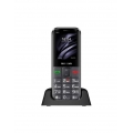 Maxcom MM730BB Handy, Dual Sim Karte unabhängig, mit SOS Taste Typ-C Anschluss schwarz