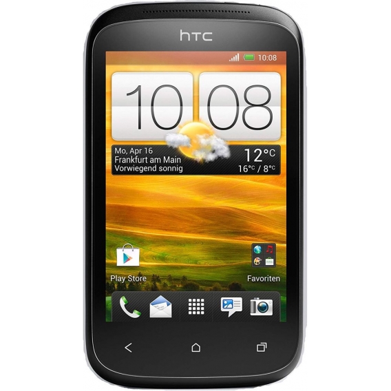 HTC Desire C Smartphone 3,5 Zoll HVGA-Touchscreen 4GB Stealth Black "wie neu"