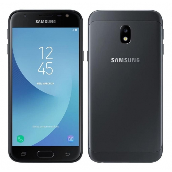 Samsung J3 SM-J330F DualSim Black 16GB/2GB 12,7cm (5,0Zoll) Android Smartphone NEU