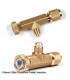 Lock Valve 1/4"x1/4" WIGAM LOCK-VALVE1/4