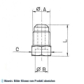 Verbindungsnippel 3/8", L 30 mm WIGAM 81-6/M12