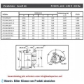 Rotationskompressor LG NK134P, R407C, 220-240V, 50Hz, 7800 Btu/h - nicht Lieferbar, ersetzt durch Nachfolger