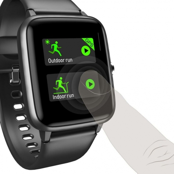 Hama Fitness-Watch Fit Watch 5910 schwarz wasserdicht Fitness Tracker Bluetooth