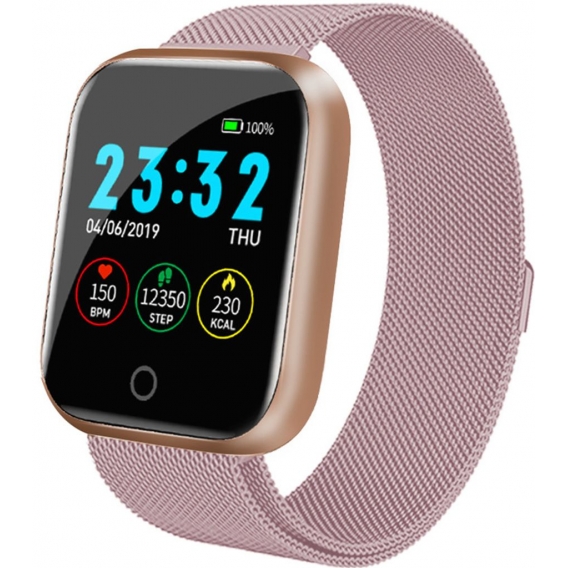 Smartwatches Für Frauen, 1,3-Zoll-Display, IP67  150mah Wasserdicht Mit Herzfrequenzmesser Sport Fitness Tracker, Für IOS, Andro