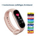 Zodight M6 Fitness Armband mit Blutdruckmessung,Smartwatch Tracker mit Pulsmesser Wasserdicht IP67 Uhr Schrittzähler Uhr Damen H