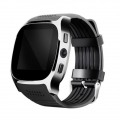 LTP T8 Smartwatch,multifunktionale wasserdichte Sportuhr mit Kamera-Bluetooth-Schrittzaehler,Schwarz