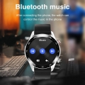 Linuode 2021 Smart Watch Herren Bluetooth Call Custom Dial Full Touchscreen Wasserdichte Smartwatch für Android IOS Sport Fitnes