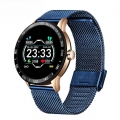 Smartwatches Neue Smart Watch Männer Frauen OLED Farbbildschirm Herzfrequenz Blutdruck Multifunktionsmodus Sport Smartwatch Fitn