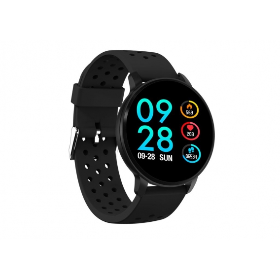 Denver Smartwatch SW-170, 3,3cm (1,3 Zoll), IPS, Touchscreen, 65 g, Farbe: Schwarz