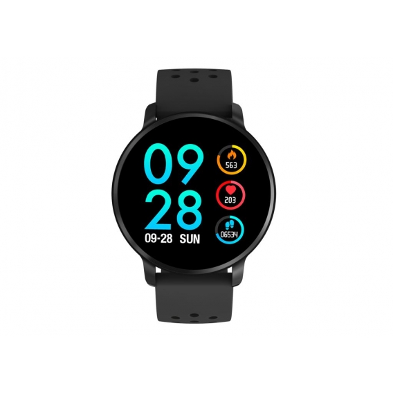 Denver Smartwatch SW-170, 3,3cm (1,3 Zoll), IPS, Touchscreen, 65 g, Farbe: Schwarz