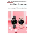 CF18P Smart Watch Women 1.08 Full Touch IP67 Wasserdichter Herzfrequenzmonitor Sport Fitness Tracker Smartwatch für Android IOS