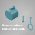 Tragbarer Smart Switch Button Pusher Timer Switch Bluetooth Fingerbot Family Share Farbe Blau