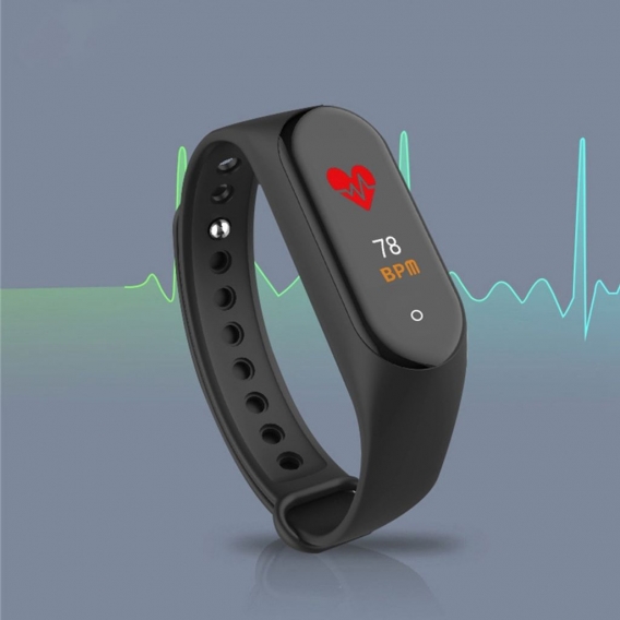 Fitnesstracker,Überwachung von Herzfrequenz, Schlaf, Blutdruck und Sauerstoff, Schrittzahl, Kalorienaktivitäts-Tracker Smartwatc