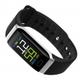 Wasserdichtes Digital Sports Band Smart Wristband Bracelet Für Telefon Farbe schwarz