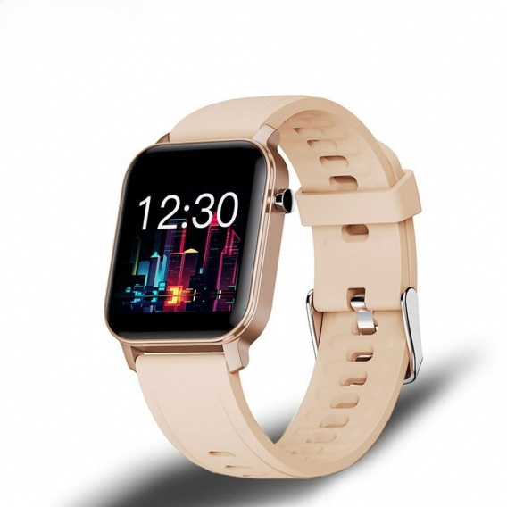 Smartwatches Damen Smart Watch IP68 Wasserdicht 1,6 "Touchscreen Sport Smart Watch Frauen Herzfrequenz Fitness Tracker Männer Sm